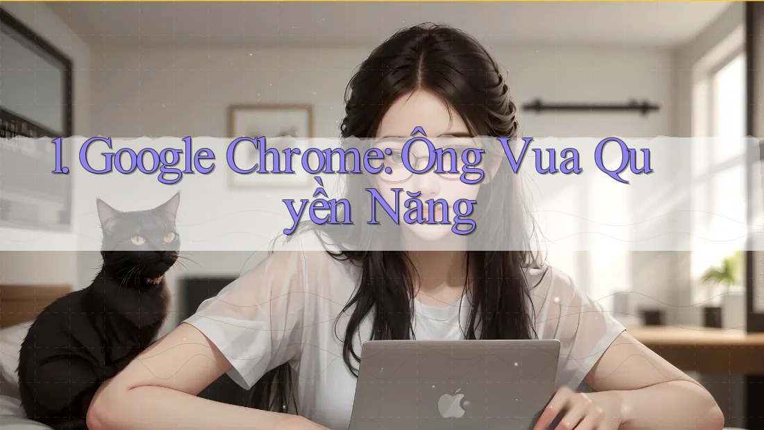 1. Google Chrome: Ông Vua Quyền Năng