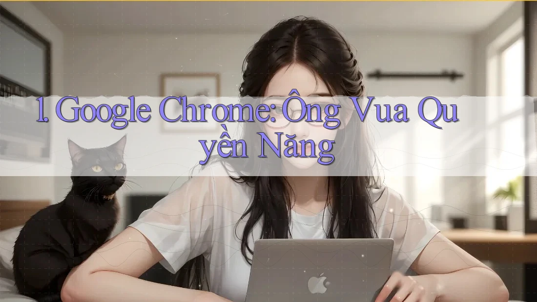 1. Google Chrome: Ông Vua Quyền Năng