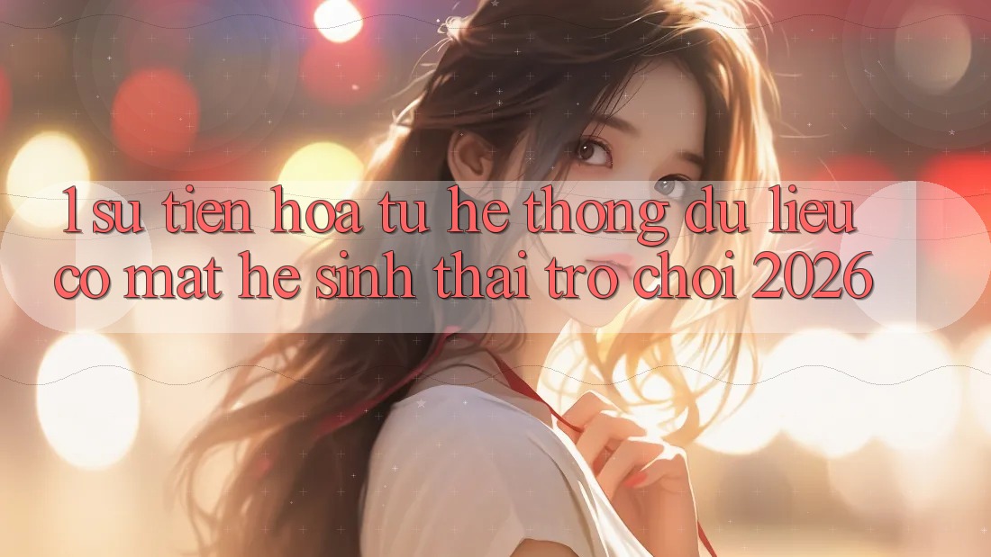 1. Sự tiến hóa từ hệ thống dữ liệu có mặt Hệ sinh thái Trò chơi 2026