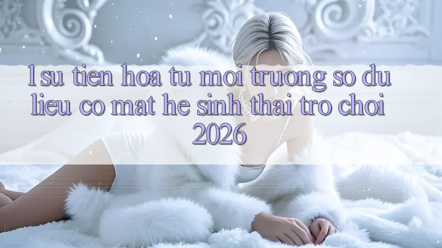 1. Sự tiến hóa từ môi trường số dữ liệu có mặt Hệ sinh thái Trò chơi 2026 1. Sự tiến hóa từ môi trường số dữ liệu có mặt Hệ sinh thái Trò chơi 2026