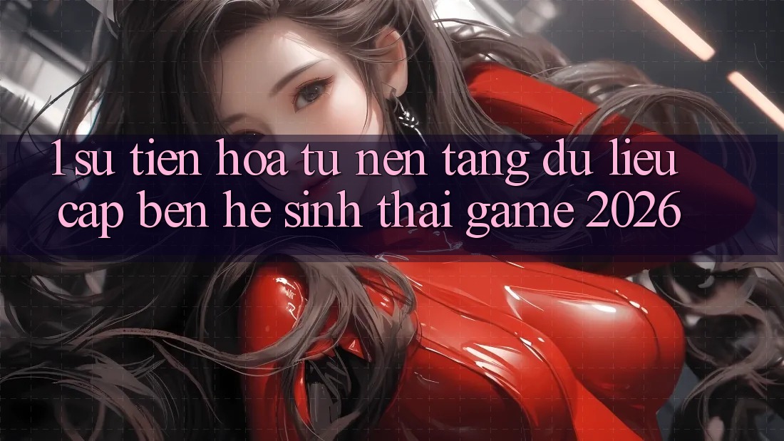 1. Sự tiến hóa từ nền tảng dữ liệu cập bến Hệ sinh thái Game 2026 1. Sự tiến hóa từ nền tảng dữ liệu cập bến Hệ sinh thái Game 2026
