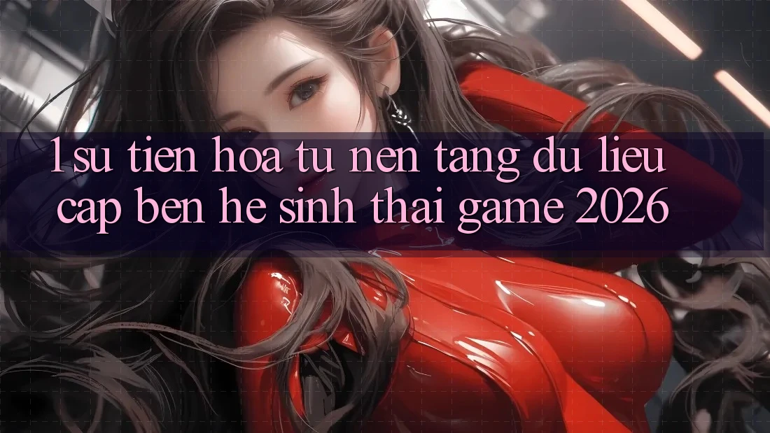 1. Sự tiến hóa từ nền tảng dữ liệu cập bến Hệ sinh thái Game 2026 1. Sự tiến hóa từ nền tảng dữ liệu cập bến Hệ sinh thái Game 2026