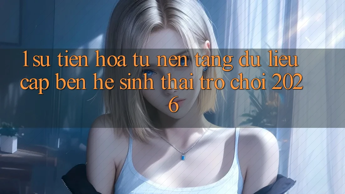 1. Sự tiến hóa từ nền tảng dữ liệu cập bến Hệ sinh thái Trò chơi 2026 1. Sự tiến hóa từ nền tảng dữ liệu cập bến Hệ sinh thái Trò chơi 2026