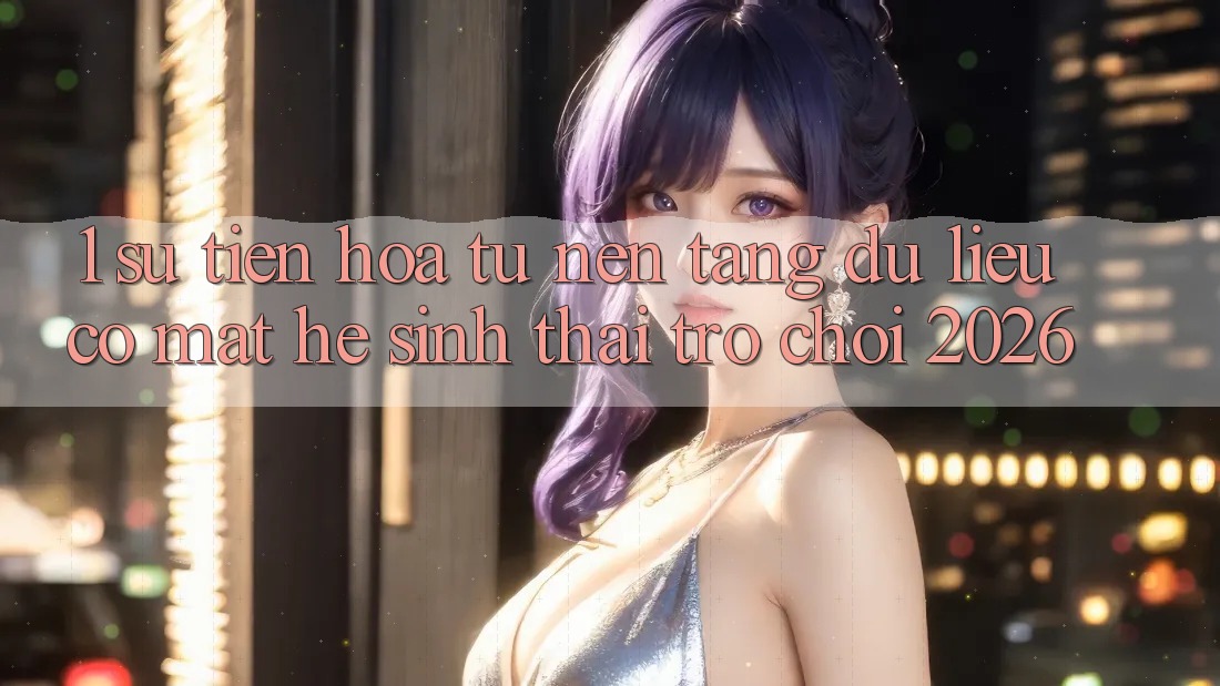 1. Sự tiến hóa từ nền tảng dữ liệu có mặt Hệ sinh thái Trò chơi 2026