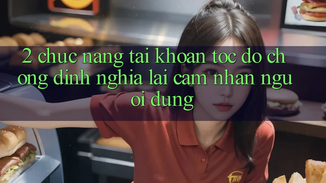2. Chức năng “Tài khoản tốc độ chóng” - Định nghĩa lại cảm nhận người dùng