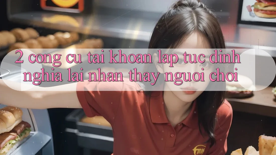 2. Công cụ “Tài khoản lập tức” - Định nghĩa lại nhận thấy người chơi