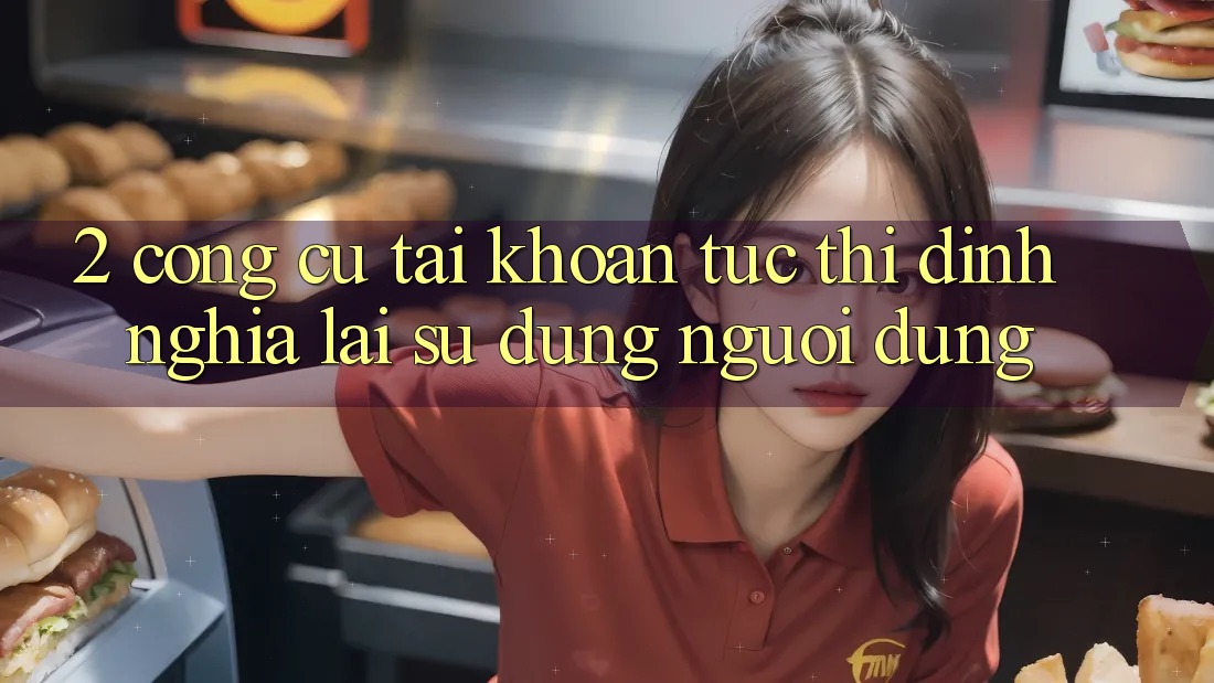 2. Công cụ “Tài khoản tức thì” - Định nghĩa lại sử dụng người dùng