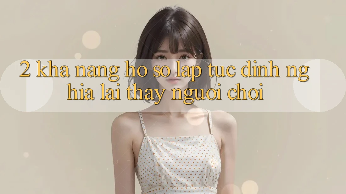 2. Khả năng “Hồ sơ lập tức” - Định nghĩa lại thấy người chơi