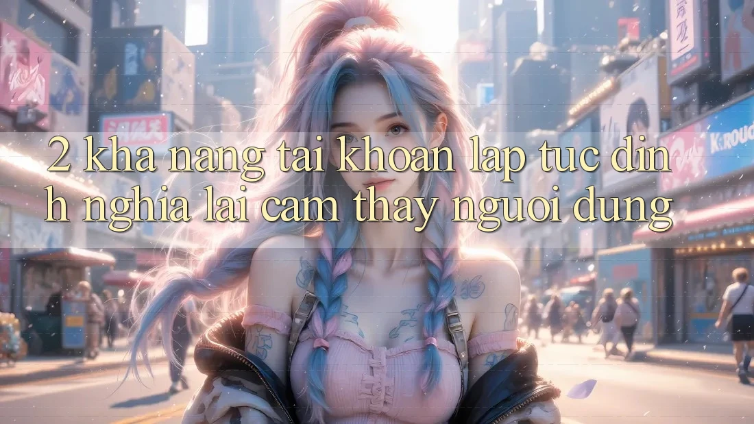 2. Khả năng “Tài khoản lập tức” - Định nghĩa lại cảm thấy người dùng