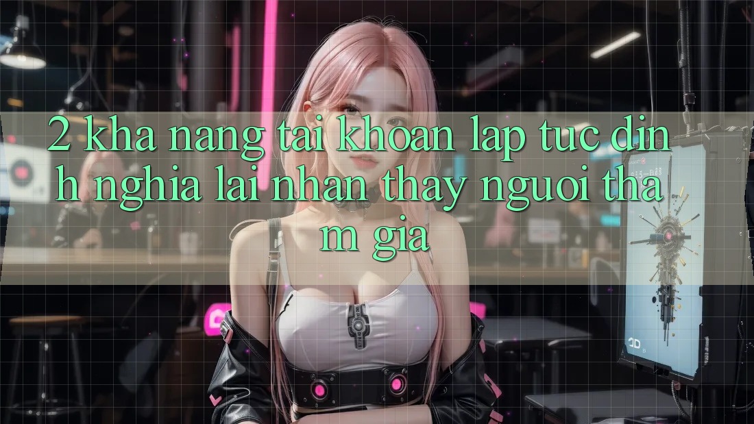 2. Khả năng “Tài khoản lập tức” - Định nghĩa lại nhận thấy người tham gia 2. Khả năng “Tài khoản lập tức” - Định nghĩa lại nhận thấy người tham gia
