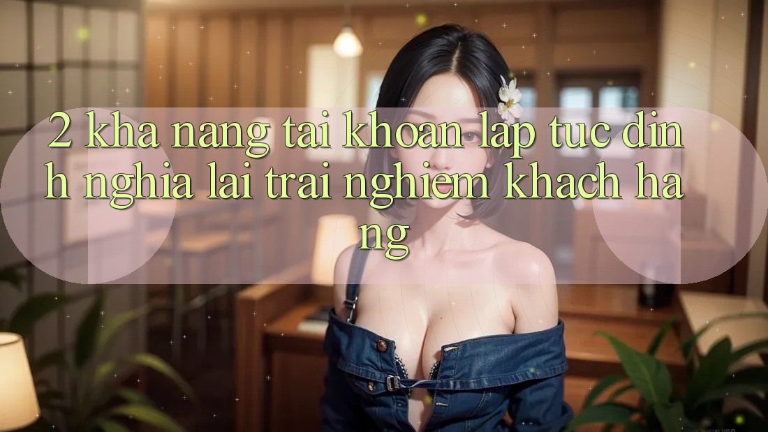 2. Khả năng “Tài khoản lập tức” - Định nghĩa lại trải nghiệm khách hàng 2. Khả năng “Tài khoản lập tức” - Định nghĩa lại trải nghiệm khách hàng