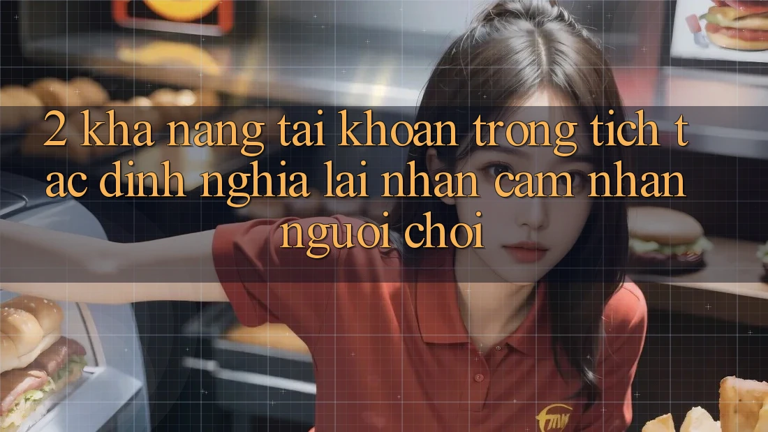 2. Khả năng “Tài khoản trong tích tắc” - Định nghĩa lại nhận cảm nhận người chơi 2. Khả năng “Tài khoản trong tích tắc” - Định nghĩa lại nhận cảm nhận người chơi