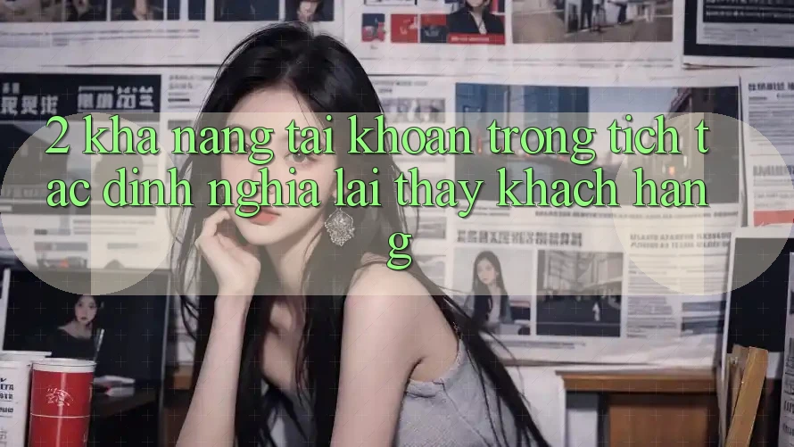2. Khả năng “Tài khoản trong tích tắc” - Định nghĩa lại thấy khách hàng