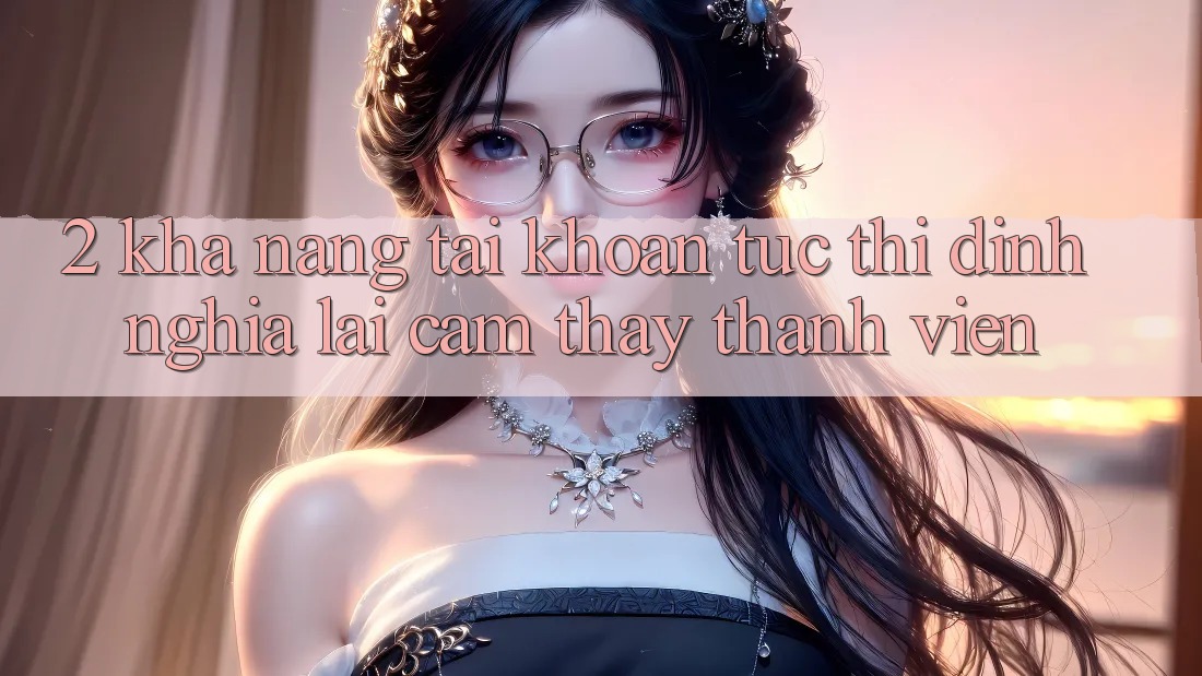 2. Khả năng “Tài khoản tức thì” - Định nghĩa lại cảm thấy thành viên