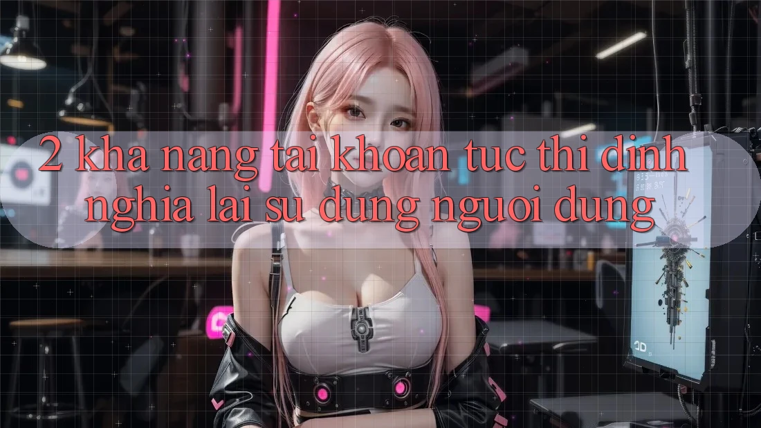 2. Khả năng “Tài khoản tức thì” - Định nghĩa lại sử dụng người dùng