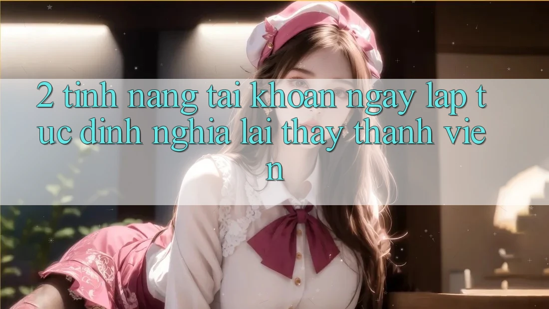 2. Tính năng “Tài khoản ngay lập tức” - Định nghĩa lại thấy thành viên