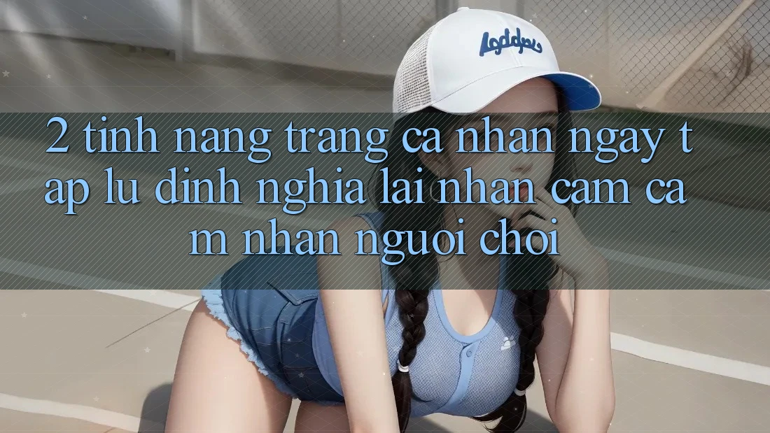 2. Tính năng “Trang cá nhân ngay tắp lự” - Định nghĩa lại nhận cảm cảm nhận người chơi