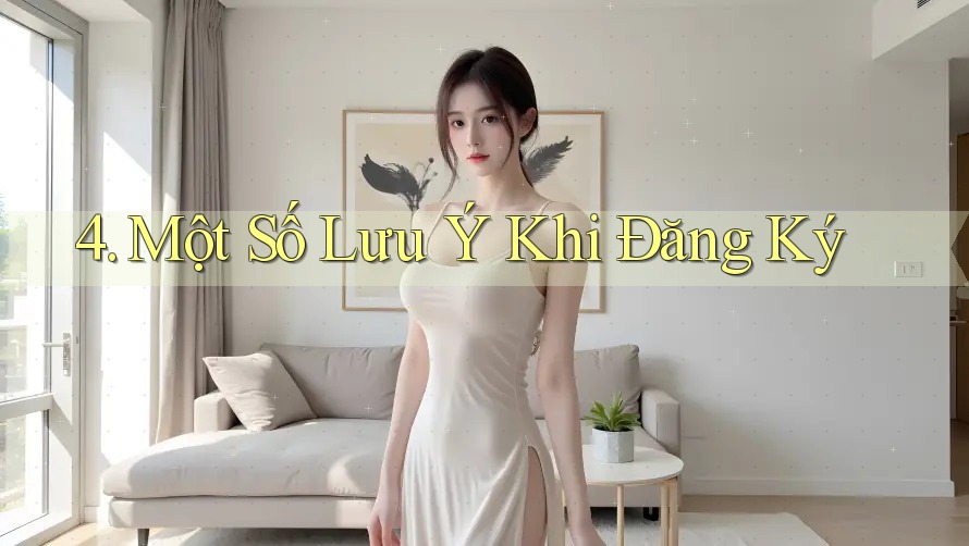 4. Một Số Lưu Ý Khi Đăng Ký 4. Một Số Lưu Ý Khi Đăng Ký