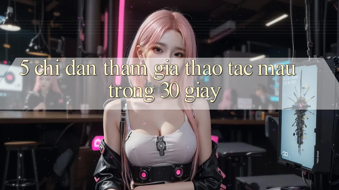 5. Chỉ dẫn tham gia thao tác mau trong 30 giây