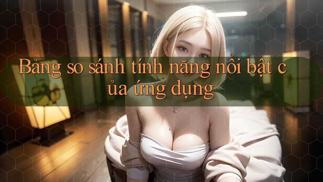 Bảng so sánh tính năng nổi bật của ứng dụng Bảng so sánh tính năng nổi bật của ứng dụng