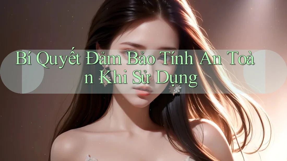 Bí Quyết Đảm Bảo Tính An Toàn Khi Sử Dụng