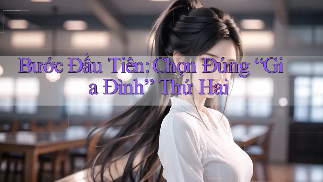 Bước Đầu Tiên: Chọn Đúng “Gia Đình” Thứ Hai