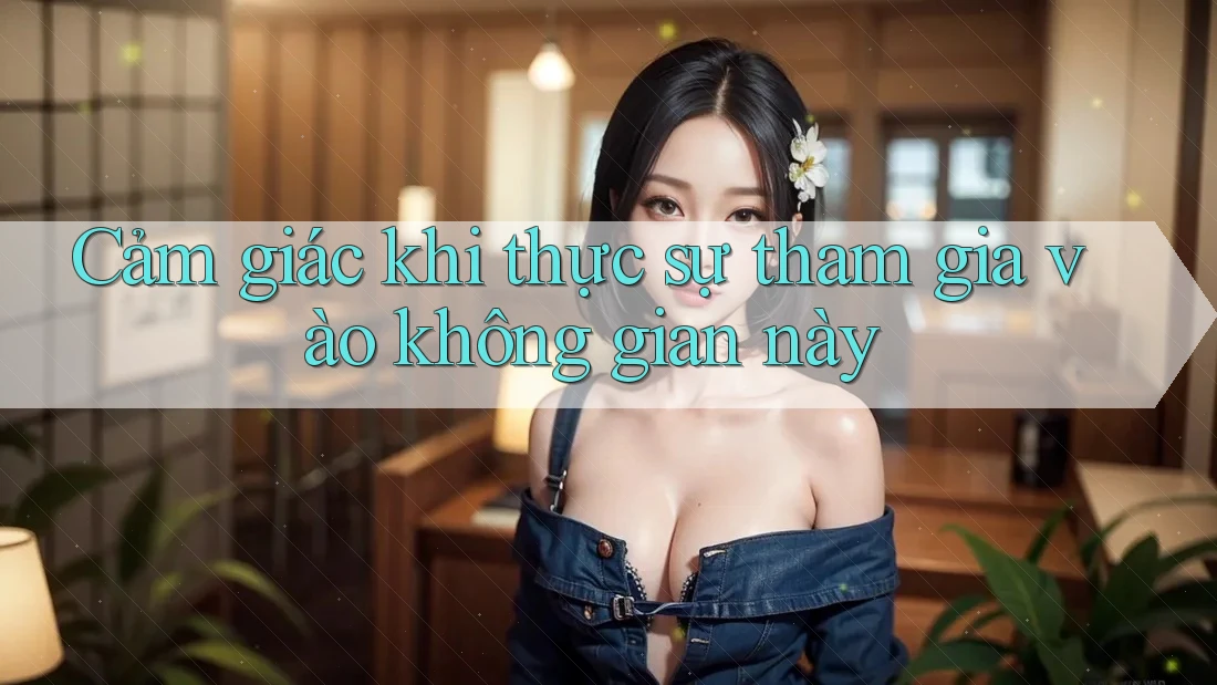 Cảm giác khi thực sự tham gia vào không gian này Cảm giác khi thực sự tham gia vào không gian này