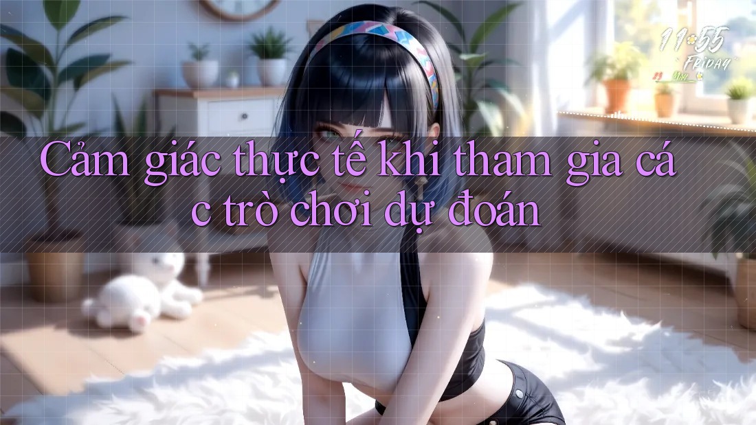 Cảm giác thực tế khi tham gia các trò chơi dự đoán
