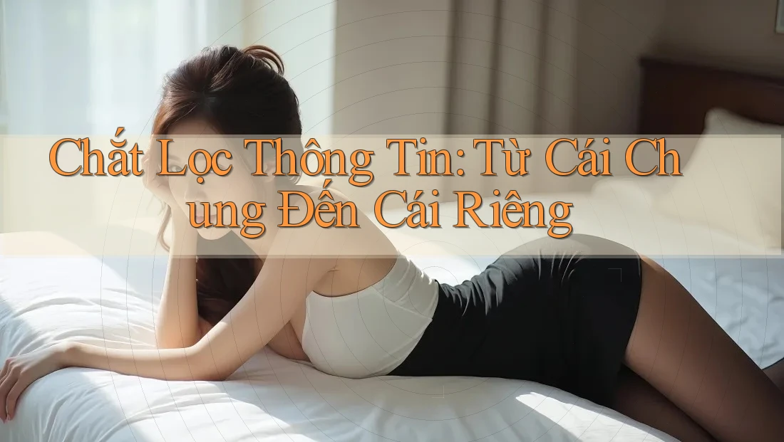Chắt Lọc Thông Tin: Từ Cái Chung Đến Cái Riêng Chắt Lọc Thông Tin: Từ Cái Chung Đến Cái Riêng