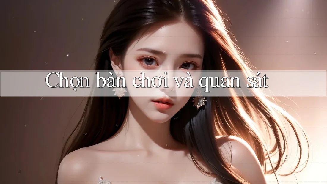 Chọn bàn chơi và quan sát