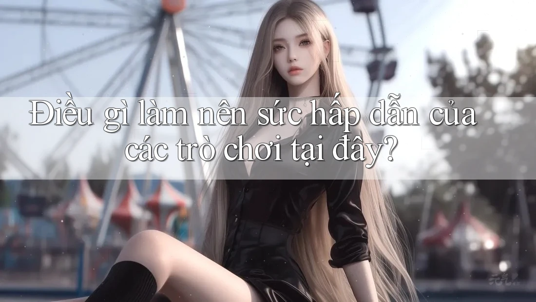 Điều gì làm nên sức hấp dẫn của các trò chơi tại đây? Điều gì làm nên sức hấp dẫn của các trò chơi tại đây?
