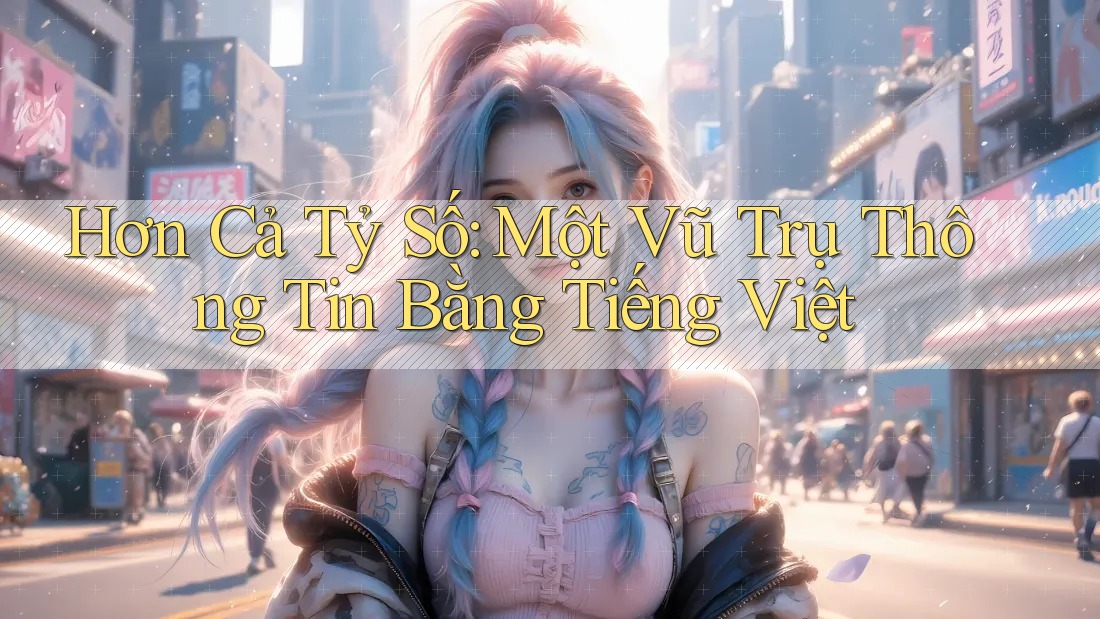 Hơn Cả Tỷ Số: Một Vũ Trụ Thông Tin Bằng Tiếng Việt