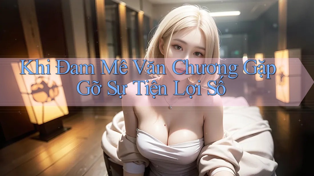 Khi Đam Mê Văn Chương Gặp Gỡ Sự Tiện Lợi Số