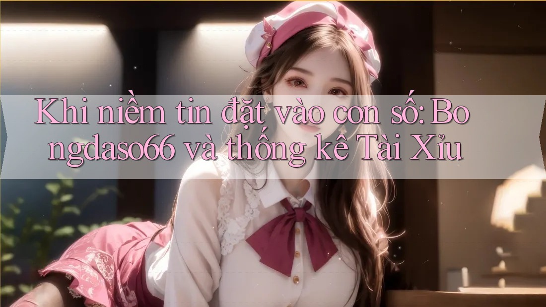 Khi niềm tin đặt vào con số: Bongdaso66 và thống kê Tài Xỉu Khi niềm tin đặt vào con số: Bongdaso66 và thống kê Tài Xỉu