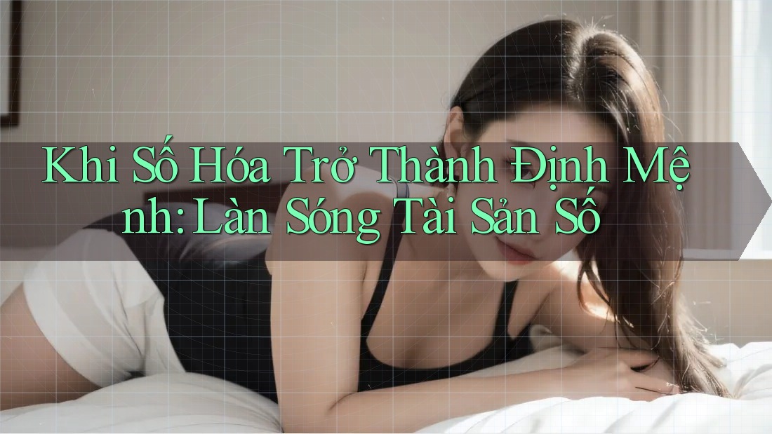 Khi Số Hóa Trở Thành Định Mệnh: Làn Sóng Tài Sản Số