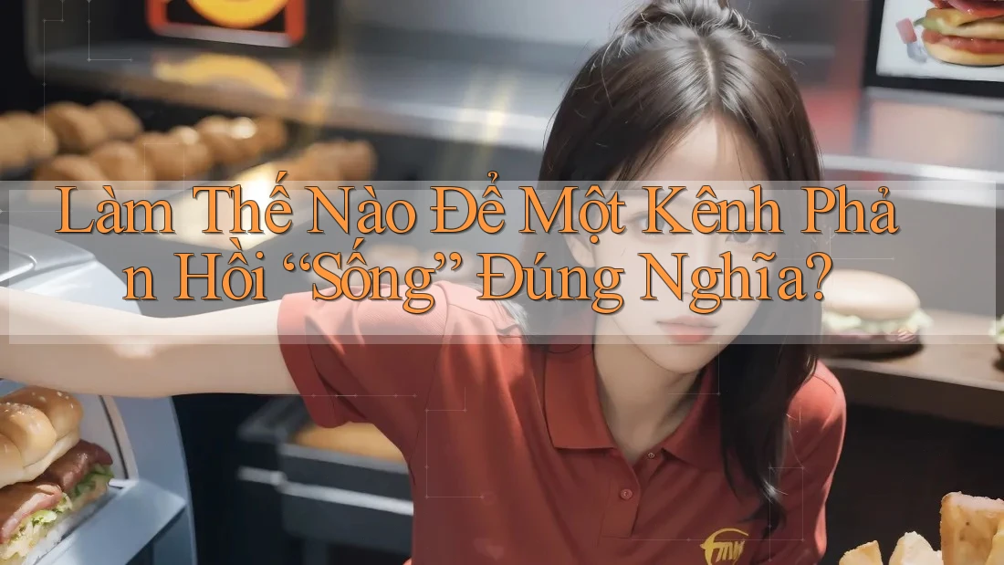 Làm Thế Nào Để Một Kênh Phản Hồi “Sống” Đúng Nghĩa?