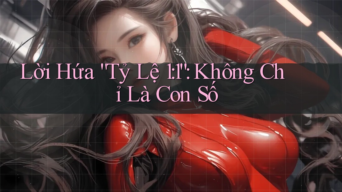 Lời Hứa “Tỷ Lệ 1: 1”: Không Chỉ Là Con Số