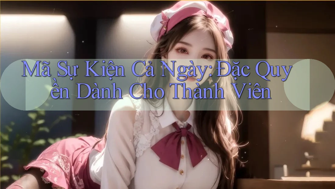 Mã Sự Kiện Cả Ngày: Đặc Quyền Dành Cho Thành Viên