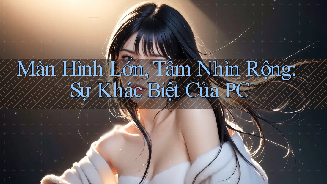 Màn Hình Lớn, Tầm Nhìn Rộng: Sự Khác Biệt Của PC