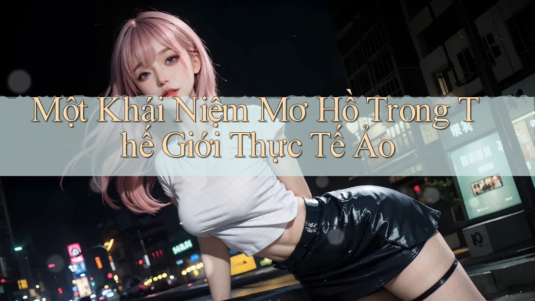 Một Khái Niệm Mơ Hồ Trong Thế Giới Thực Tế Ảo Một Khái Niệm Mơ Hồ Trong Thế Giới Thực Tế Ảo