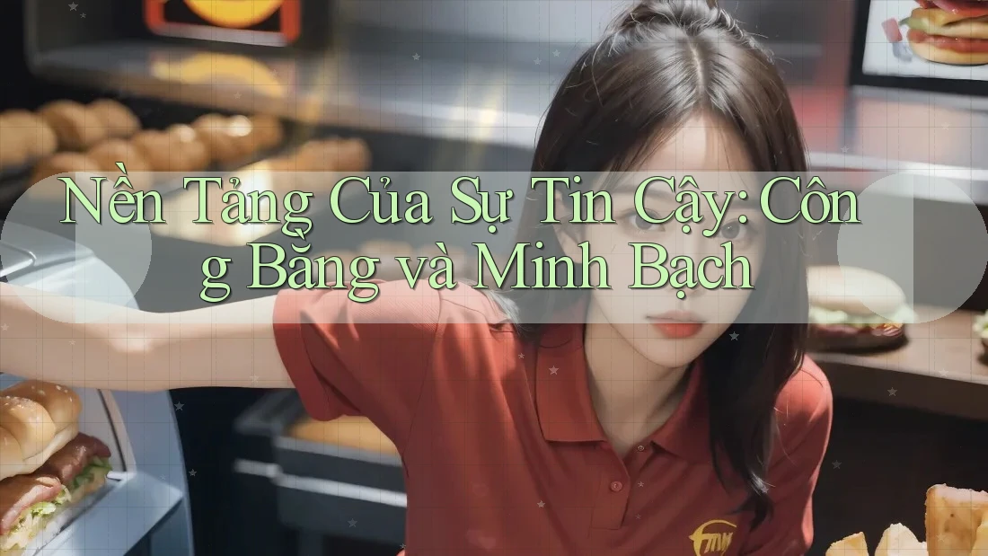 Nền Tảng Của Sự Tin Cậy: Công Bằng và Minh Bạch Nền Tảng Của Sự Tin Cậy: Công Bằng và Minh Bạch