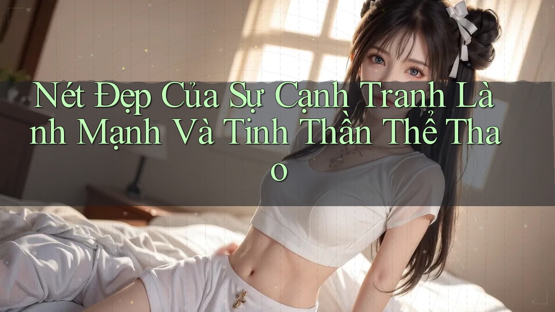 Nét Đẹp Của Sự Cạnh Tranh Lành Mạnh Và Tinh Thần Thể Thao