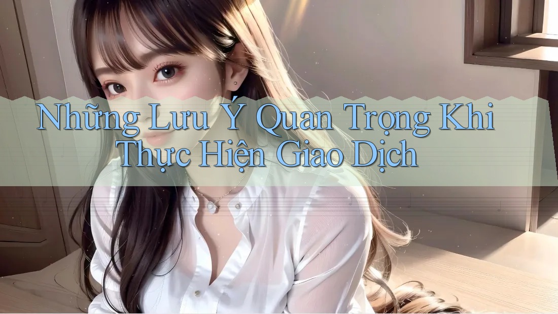 Những Lưu Ý Quan Trọng Khi Thực Hiện Giao Dịch
