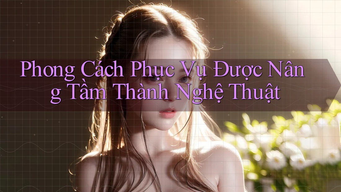 Phong Cách Phục Vụ Được Nâng Tầm Thành Nghệ Thuật Phong Cách Phục Vụ Được Nâng Tầm Thành Nghệ Thuật