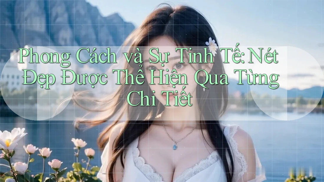 Phong Cách và Sự Tinh Tế: Nét Đẹp Được Thể Hiện Qua Từng Chi Tiết
