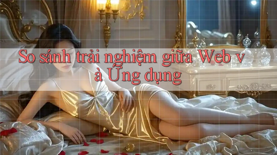 So sánh trải nghiệm giữa Web và Ứng dụng