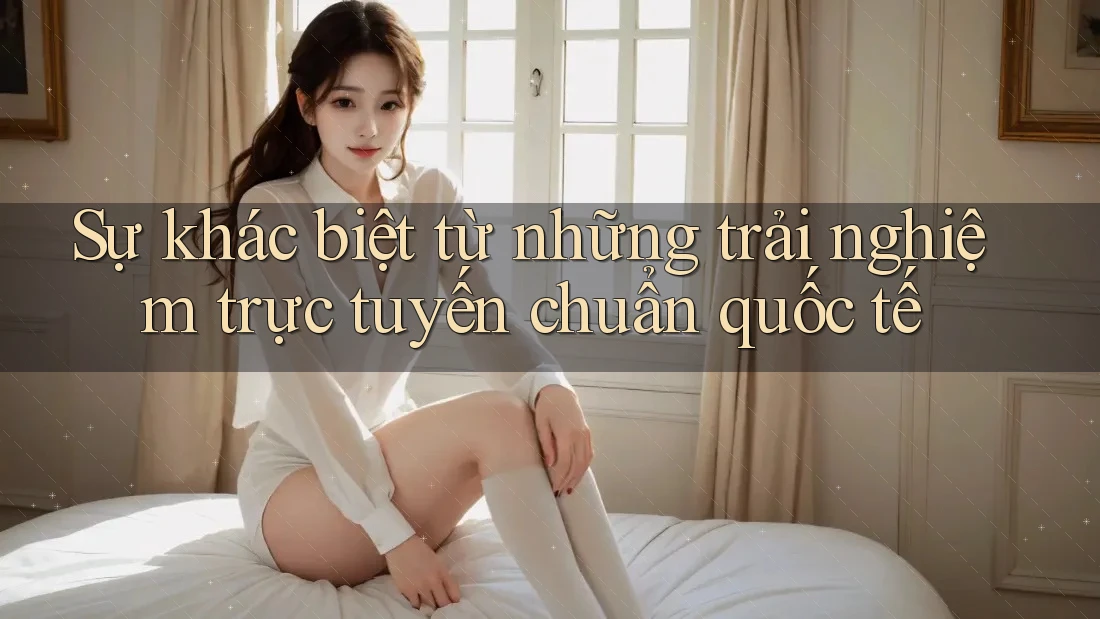 Sự khác biệt từ những trải nghiệm trực tuyến chuẩn quốc tế