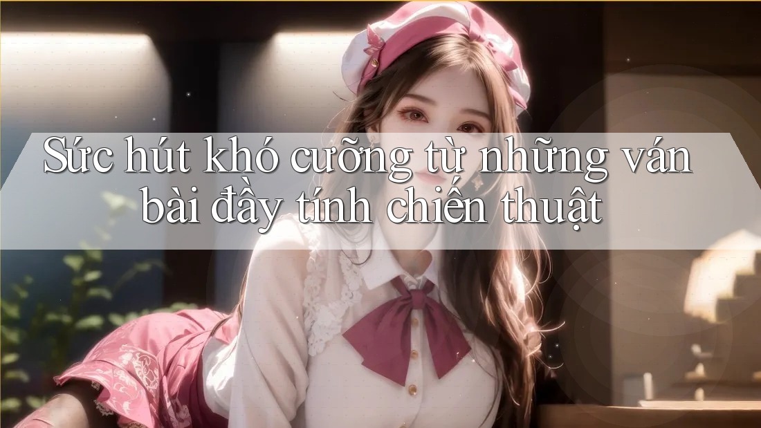 Sức hút khó cưỡng từ những ván bài đầy tính chiến thuật Sức hút khó cưỡng từ những ván bài đầy tính chiến thuật
