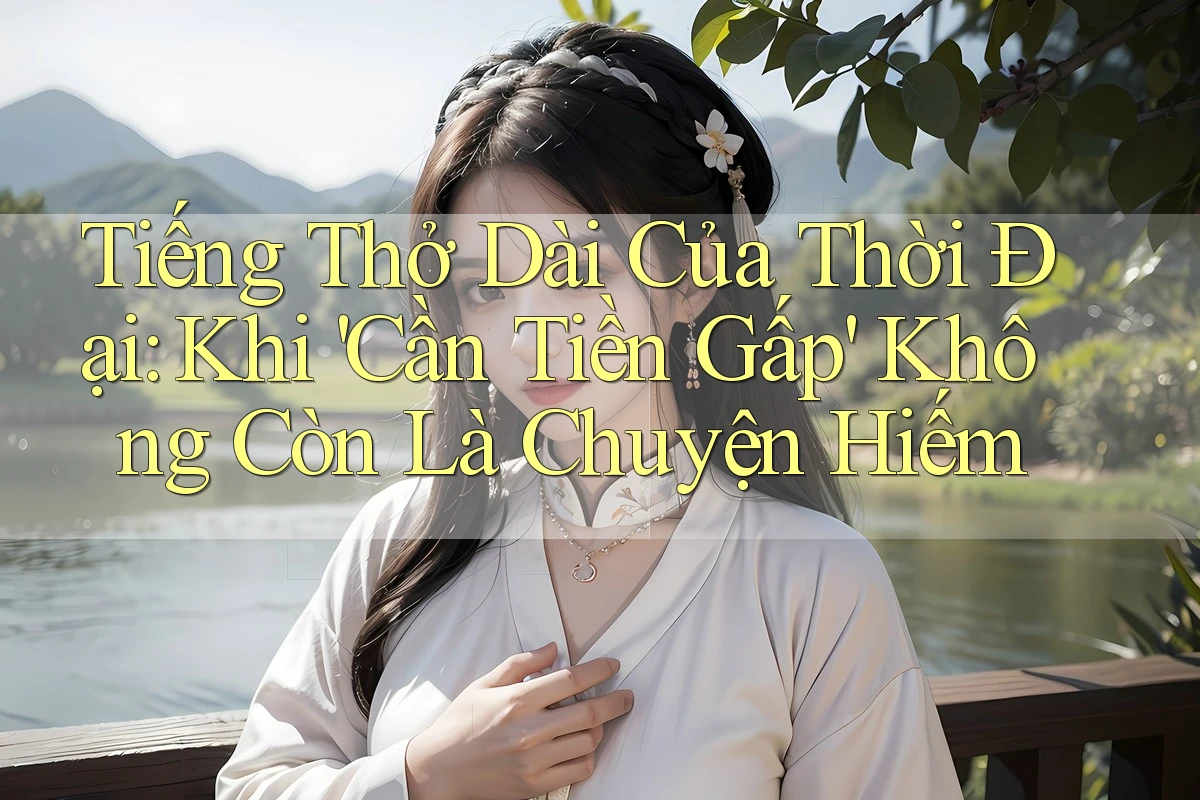 Tiếng Thở Dài Của Thời Đại: Khi 'Cần Tiền Gấp' Không Còn Là Chuyện Hiếm