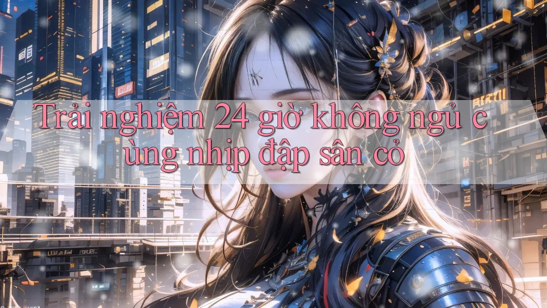 Trải nghiệm 24 giờ không ngủ cùng nhịp đập sân cỏ